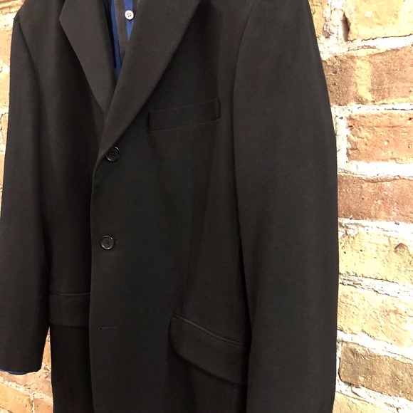 DKNY Men's Black Mid-Weight Wool 3 Button Front Suit 40R - Picture 13 of 15